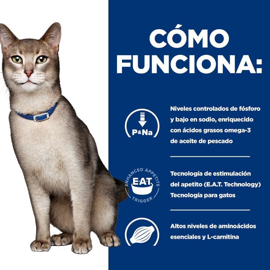 12 sobres x 85 g Hill's Prescription k/d Diet Kidney Care Salm&oacute;n sobre en salsa para gatos, , large Imagen numero 4